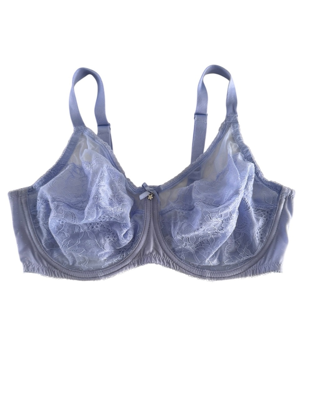Wacoal Retro Chic Underwire Bra Full Coverage Lace 855186 Size 38DD